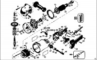 DEWALT DW494 SANDER/GRINDER (TYPE 1) Spare Parts