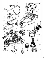 BLACK & DECKER VM725 VACUUM CLEANER (TYPE 1) Spare Parts