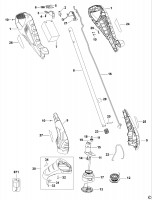 BLACK & DECKER GLC13 CORDLESS STRING TRIMMER (TYPE H1) Spare Parts