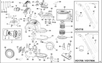 BLACK & DECKER VO1700 VACUUM CLEANER (TYPE 1) Spare Parts