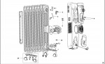 BLACK & DECKER OR12FB OIL RADIATOR (TYPE 1) Spare Parts