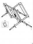 DEWALT DE7440 FOLDING STAND (TYPE 2) Spare Parts