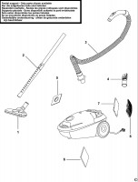 BLACK & DECKER VM1630 VACUUM CLEANER (TYPE 1) Spare Parts