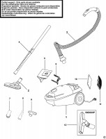 BLACK & DECKER VM2020 VACUUM CLEANER (TYPE 1) Spare Parts