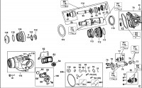 DEWALT D25213K ROTARY HAMMER (TYPE 2) Spare Parts
