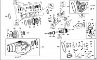 DEWALT D25102K ROTARY HAMMER (TYPE 10) Spare Parts