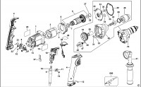 DEWALT DWD221 DRILL (TYPE 1) Spare Parts