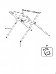 DEWALT DE7450 SAW TABLE (TYPE 21) Spare Parts