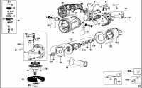 DEWALT D6138 POLISHER (TYPE 1) Spare Parts