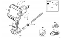 DEWALT DCT411 INSPECTION CAMERA (TYPE 1) Spare Parts