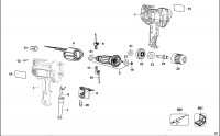 DEWALT DWD115KS DRILL (TYPE 2) Spare Parts