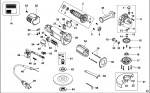 STANLEY STEL810 SMALL ANGLE GRINDER (TYPE 1) Spare Parts