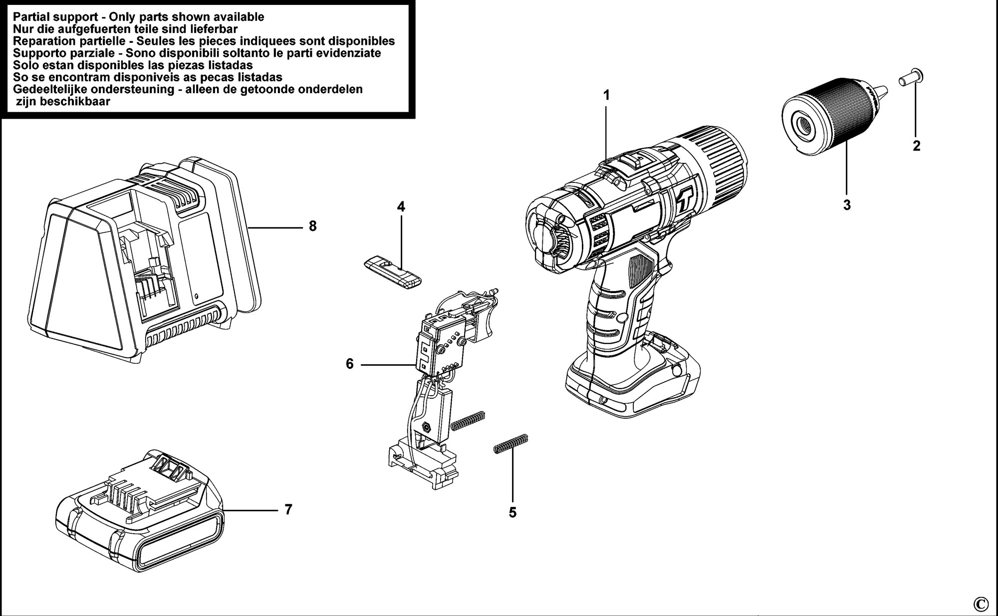 Black & Decker 18V Lithium Battery Pack (90603236-01)