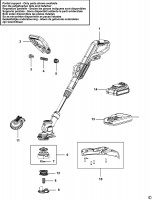 BLACK & DECKER STC1820D CORDLESS STRING TRIMMER (TYPE 1) Spare Parts