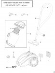 BLACK & DECKER VM1650 VACUUM CLEANER (TYPE 1) Spare Parts