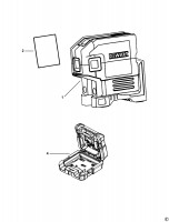 DEWALT DW0851 CROSSLINE LASER (TYPE 1) Spare Parts