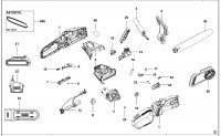 BLACK & DECKER GKC1825L20 CHAINSAW (TYPE 1) Spare Parts