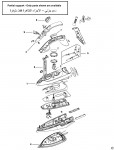 BLACK & DECKER X2210 STEAM IRON (TYPE 1) Spare Parts