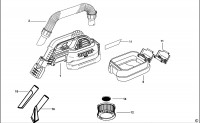 DEWALT DCV517N VACUUM CLEANER (TYPE 1) Spare Parts