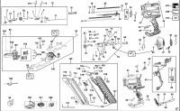 DEWALT DCN693 CORDLESS NAILER (TYPE 1) Spare Parts