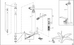 FACOM DL.1200 HYDRAULIC JACK (TYPE 1) Spare Parts