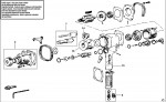 FACOM NS.1010 IMPACT WRENCH (TYPE 1) Spare Parts