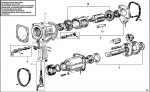 FACOM NK.1000 IMPACT WRENCH (TYPE 1) Spare Parts