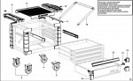 FACOM JET.CR4M3 ROLLER CABINET (TYPE 1) Spare Parts