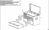 FACOM BT.C4T DRAWER CABINET (TYPE 1) Spare Parts