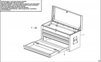 FACOM BT.C3T DRAWER CABINET (TYPE 1) Spare Parts