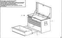 FACOM BT.C6T DRAWER CABINET (TYPE 1) Spare Parts