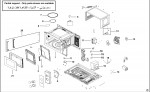 BLACK & DECKER MZ2010P MICROWAVE (TYPE 1) Spare Parts