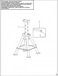 FACOM DL.C10 STAND (TYPE 1) Spare Parts