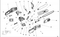 Black & Decker Gk1430 Chainsaw (Type 1) Spare Parts Spare Parts