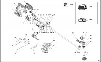 DEWALT DCM581 BRUSH CUTTER (TYPE 1) Spare Parts