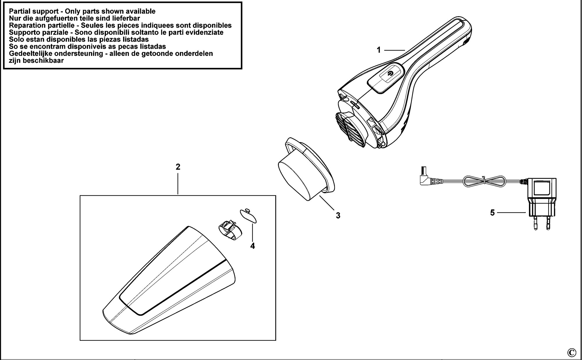 Genuine Charger For Black & Decker NVB115JL Dustbuster Handheld Vacuum  Cleaner - Vacuum Parts - Spares & Accessories