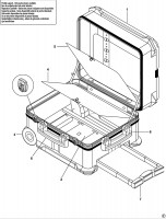 USAG 008V SUITCASE (TYPE 1) Spare Parts