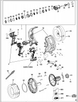 DEWALT DCD200 DRAIN AUGER (TYPE 1) Spare Parts