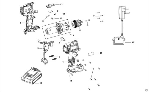 Black and decker outlet bcd700s