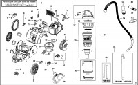 BLACK & DECKER VM1680 VACUUM CLEANER (TYPE 1) Spare Parts