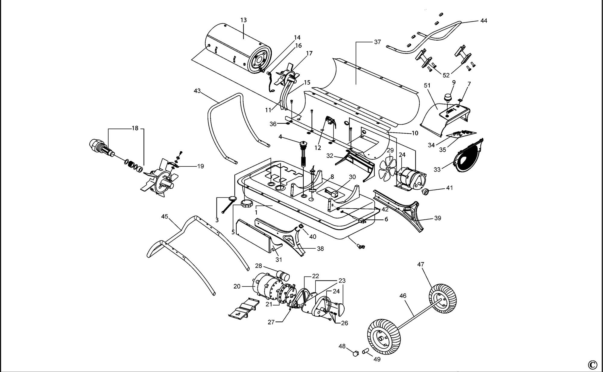 Stanley St-215t-kfa-e Heater (type 1) Spare Parts SPARE_ST-215T-KFA-E ...