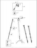 DEWALT DE0733 TRIPOD (TYPE 2) Spare Parts