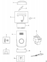 BLACK & DECKER BXCG150E COFFEEMAKER (TYPE 1) Spare Parts