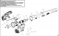 BLACK & DECKER BEBL185 BLOWER (TYPE 1) Spare Parts