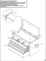 FACOM BT.C6TA DRAWER CABINET (TYPE 1) Spare Parts