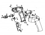 BLACK & DECKER 9026 CORDLESS DRILL (TYPE 1) Spare Parts