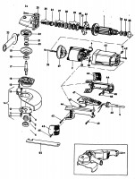 ELU EAG216 ANGLE GRINDER (TYPE 1) Spare Parts