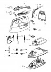 BLACK & DECKER SE640S IRON (TYPE 1) Spare Parts