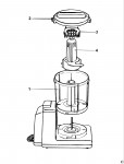 BLACK & DECKER H234------B CHOPPER (TYPE 1) Spare Parts