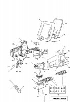 BLACK & DECKER HT22 HEDGECLIPPER (TYPE 1) Spare Parts